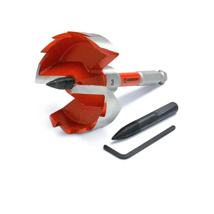 CRESCENT Self Feed Drill Bit, 3 in x 5 in - GW CDSF-577 Drill Bit CRESCENT