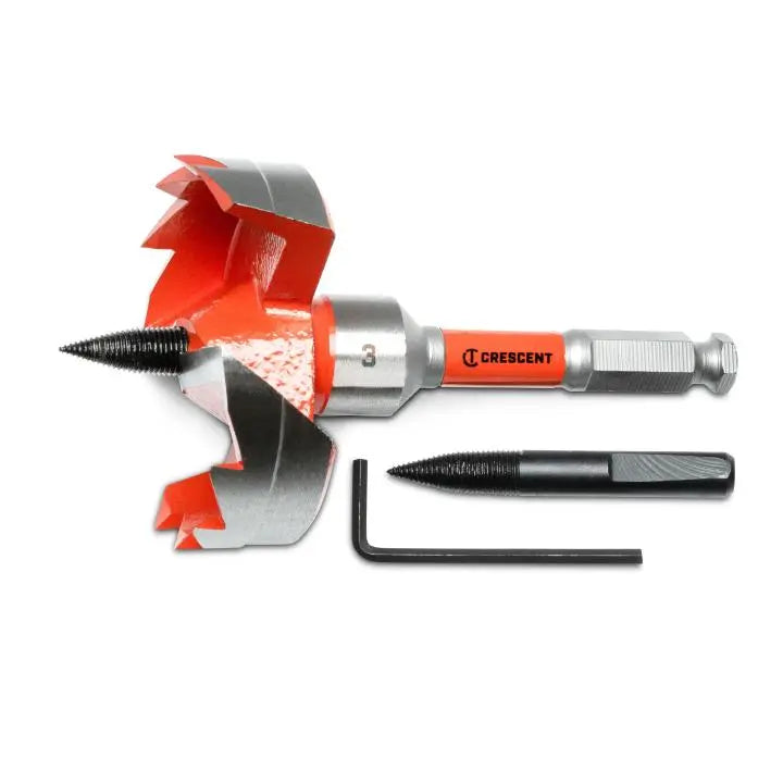 CRESCENT Self Feed Drill Bit, 3 in x 5 in - GW CDSF-577 Drill Bit CRESCENT