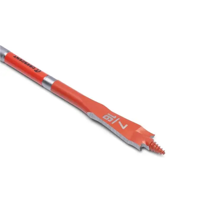 CRESCENT Screw Point Spade Drill Bit, 7/16 in x 16 in - GW CDSP-1625 Drill Bit CRESCENT