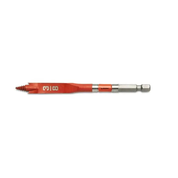 CRESCENT Screw Point Spade Drill Bit, 3/8 in x 4 in - GW CDSP-421 Drill Bit CRESCENT