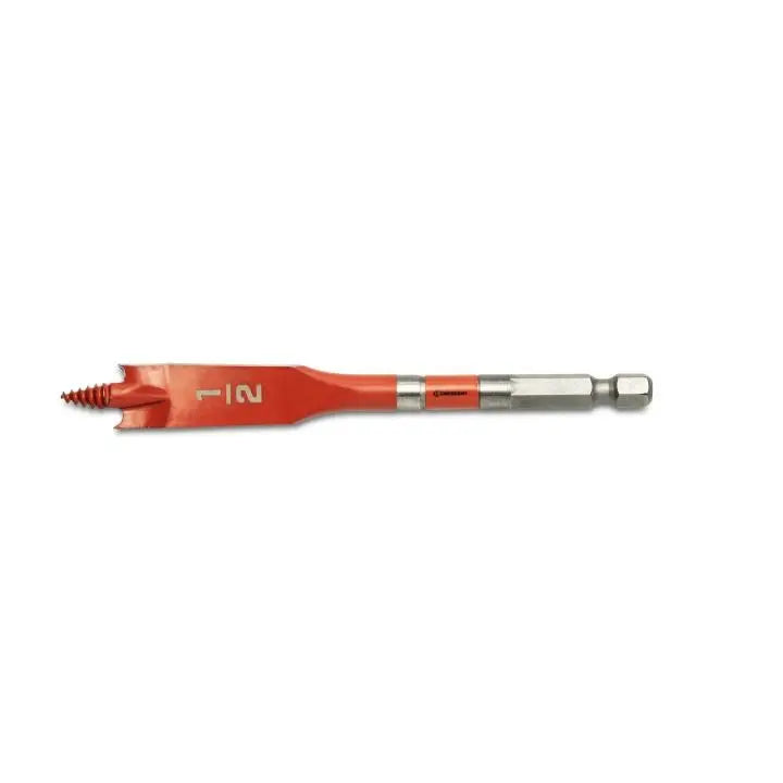 CRESCENT Screw Point Spade Drill Bit, 1/2 in x 4 in - GW CDSP-429 Drill Bit CRESCENT
