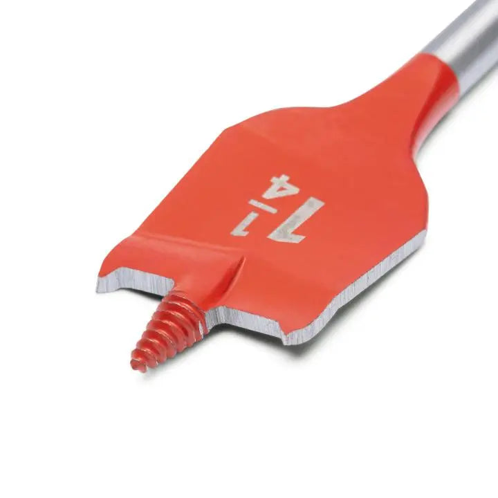 CRESCENT Screw Point Spade Drill Bit, 1-1/4 in x 4 in - GW CDSP-449 Drill Bit CRESCENT
