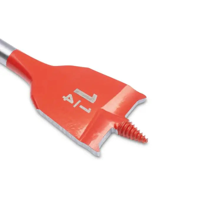 CRESCENT Screw Point Spade Drill Bit, 1-1/4 in x 4 in - GW CDSP-449 Drill Bit CRESCENT