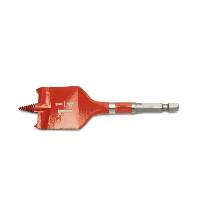 CRESCENT Screw Point Spade Drill Bit, 1-1/4 in x 4 in - GW CDSP-449 Drill Bit CRESCENT