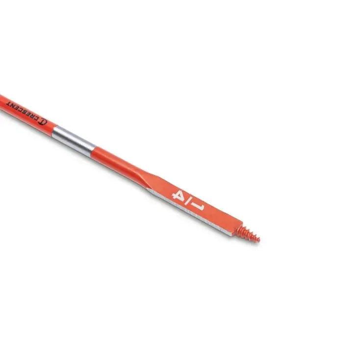 CRESCENT Screw Point Spade Drill Bit, 1/4 in x 6 in - GW CDSP-613 Drill Bit CRESCENT