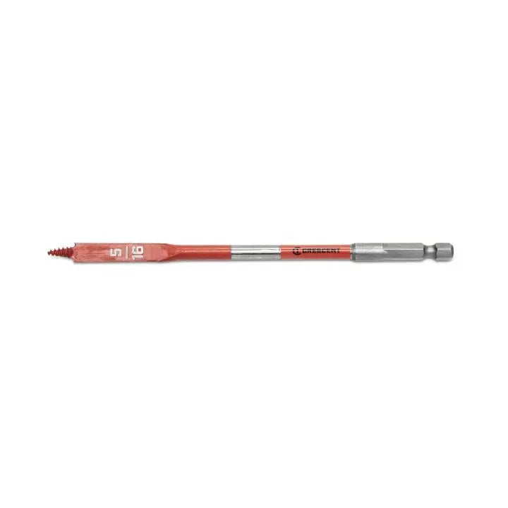 CRESCENT Screw Point Spade Drill Bit, 5/16 in x 6 in - GW CDSP-617 Drill Bit CRESCENT