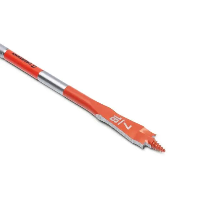 CRESCENT Screw Point Spade Drill Bit, 7/16 in x 6 in - GW CDSP-625 Drill Bit CRESCENT