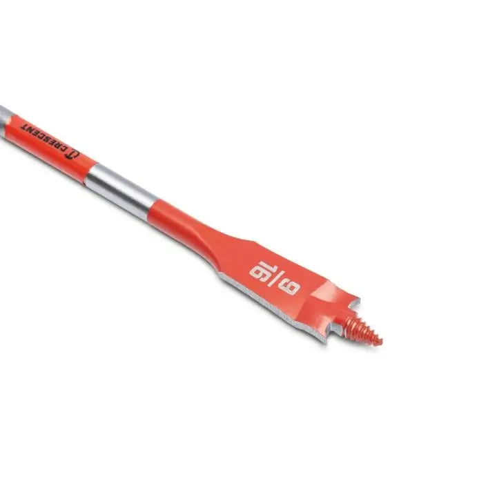 CRESCENT Screw Point Spade Drill Bit, 9/16 in x 6 in - GW CDSP-631 Drill Bit CRESCENT