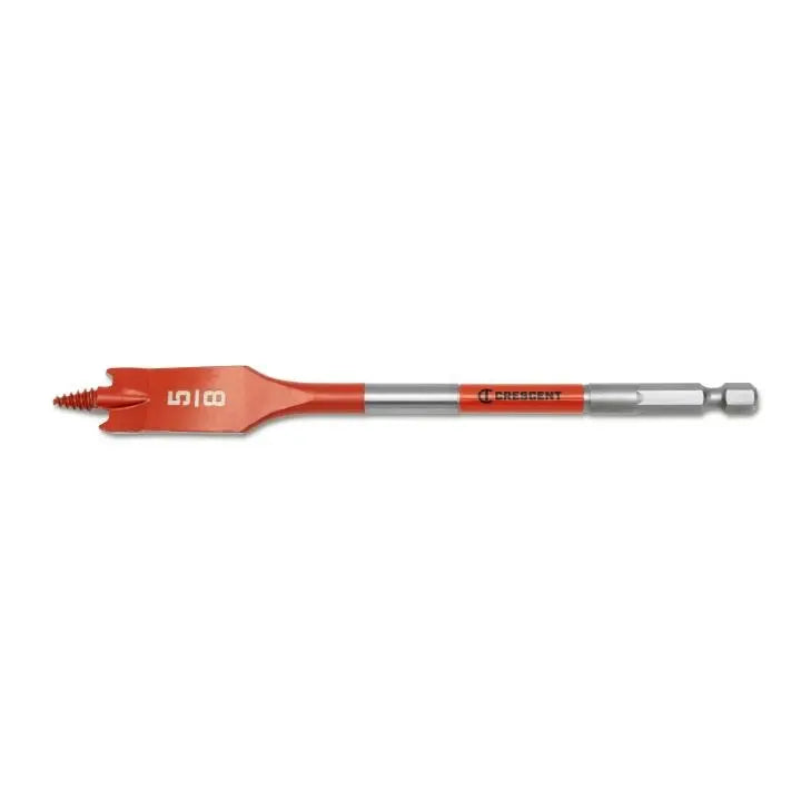 CRESCENT Screw Point Spade Drill Bit, 5/8 in x 6 in - GW CDSP-633 Drill Bit CRESCENT
