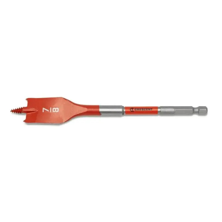 CRESCENT Screw Point Spade Drill Bit, 7/8 in x 6 in - GW CDSP-641 Drill Bit CRESCENT