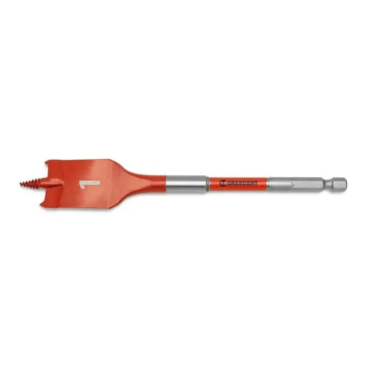CRESCENT Screw Point Spade Drill Bit, 1 in x 6 in - GW CDSP-645 Drill Bit CRESCENT