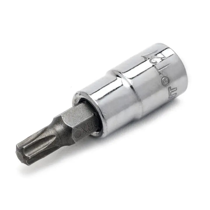 CRESCENT 1/4 in Drive Torx Bit Socket, T27 - GW CDTS4N