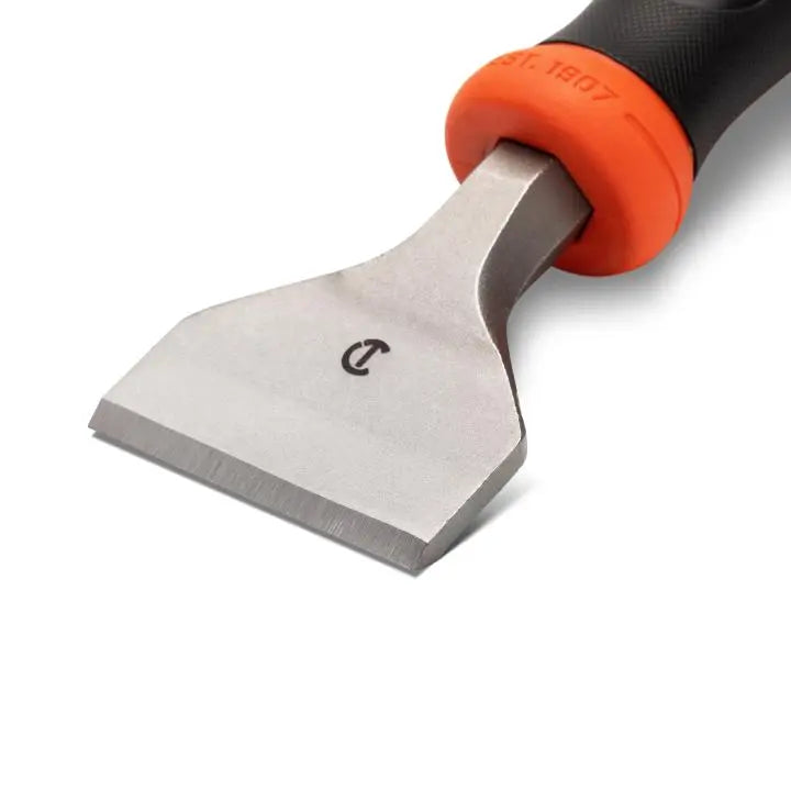 CRESCENT Electrician Chisel with Handguard, 2-3/4 in x 9 in - GW CECH234H Chisel CRESCENT