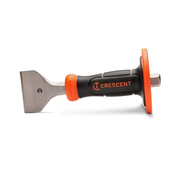 CRESCENT Electrician Chisel with Handguard, 2-3/4 in x 9 in - GW CECH234H Chisel CRESCENT