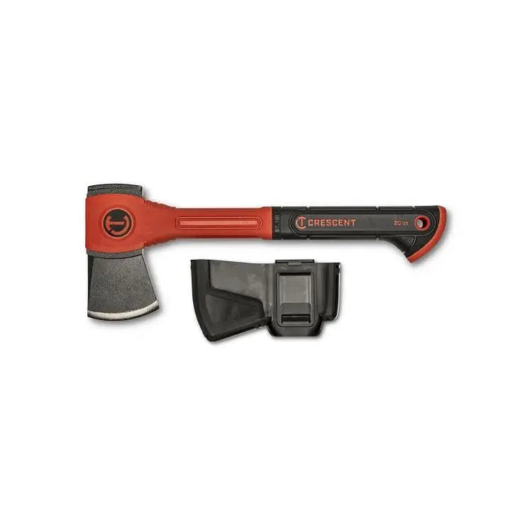 CRESCENT Hatchet with Fiberglass Handle, 20 oz - GW CFHATCH20 Hatchet CRESCENT