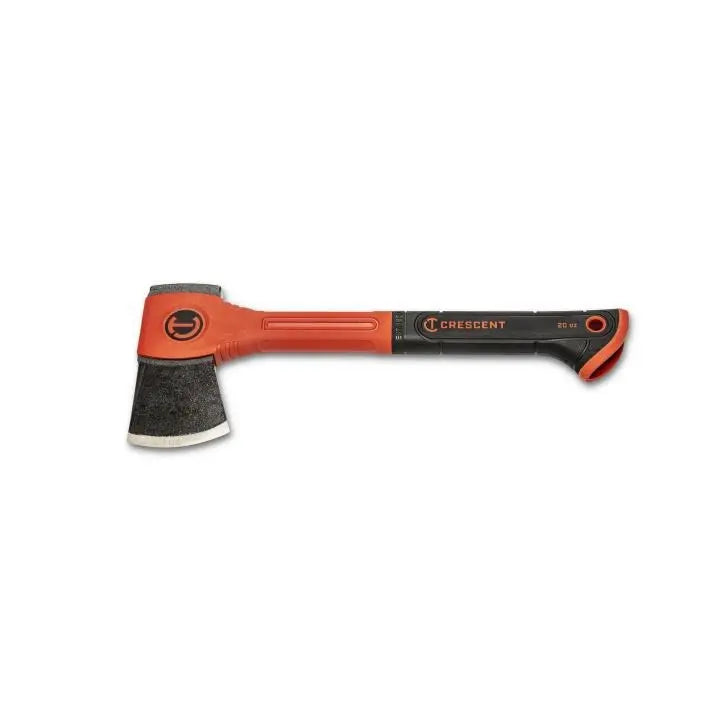 CRESCENT Hatchet with Fiberglass Handle, 20 oz - GW CFHATCH20 Hatchet CRESCENT