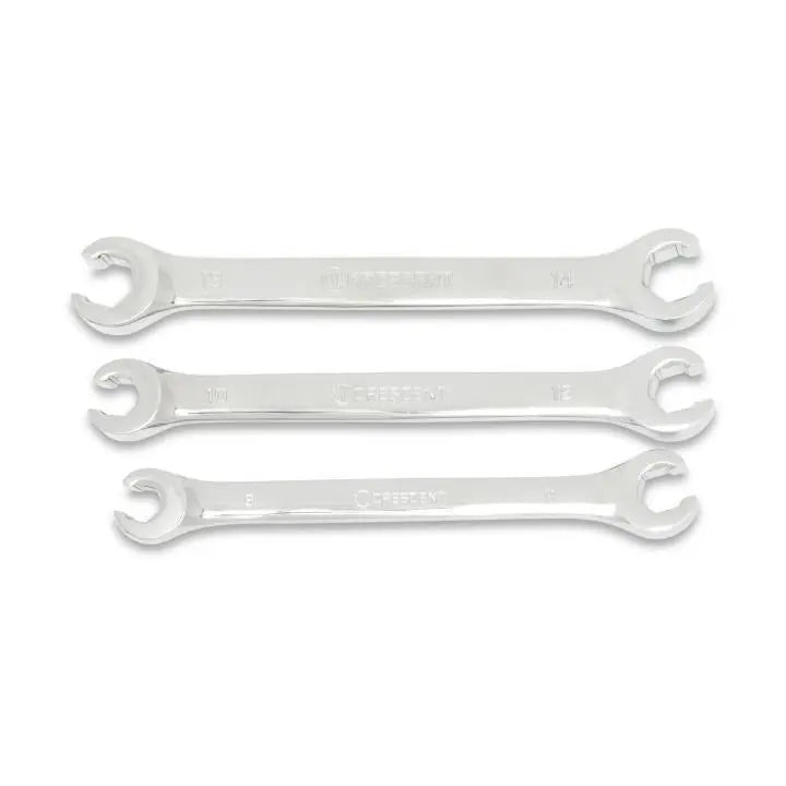 CRESCENT 3 Pc. Metric Flare Nut Wrench Set - CFNWS1-05 Wrench Set CRESCENT