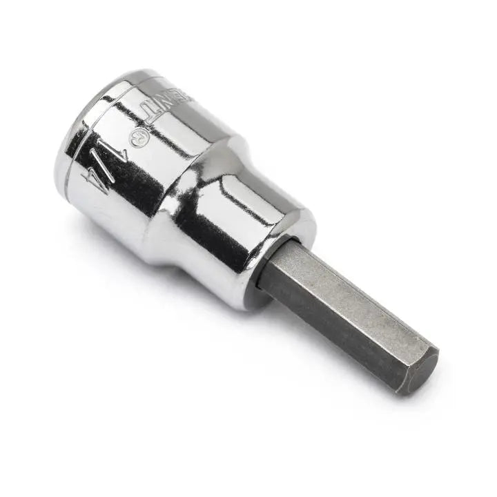 CRESCENT 3/8 in Drive SAE Hexagon Bit Socket, 1/4 in - GW CHBS4N