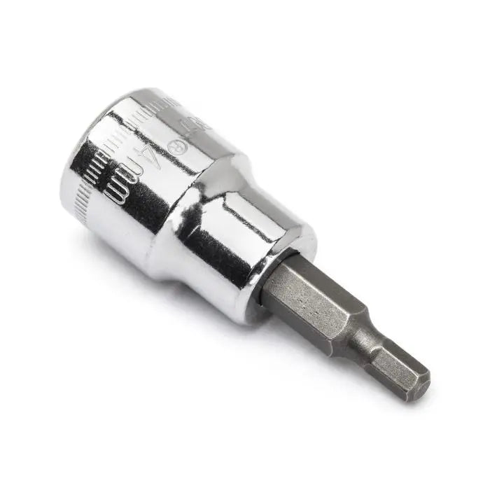 CRESCENT 3/8 in Drive Metric Hexagon Bit Socket, 4mm - GW CHBS7N
