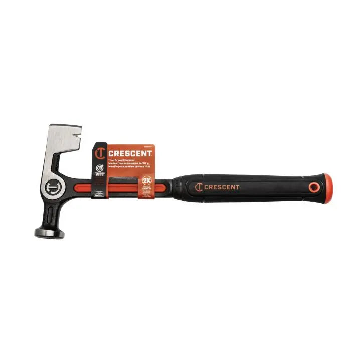 CRESCENT Drywall Hammer with Steel Handle, 11 oz - GW CHSDRWL11 Hammer CRESCENT