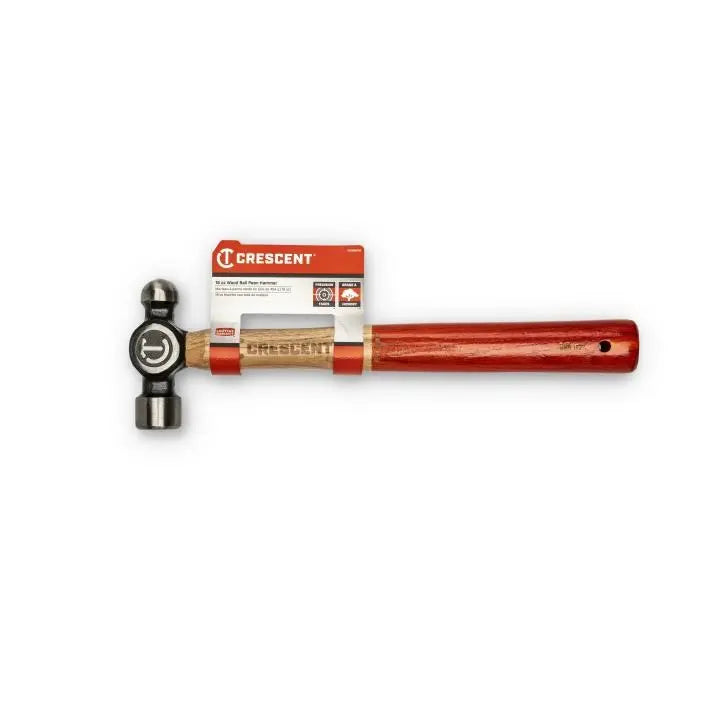 CRESCENT Ball Pein Hammer with Wood Handle, 16 oz - GW CHWBP16 Hammer CRESCENT