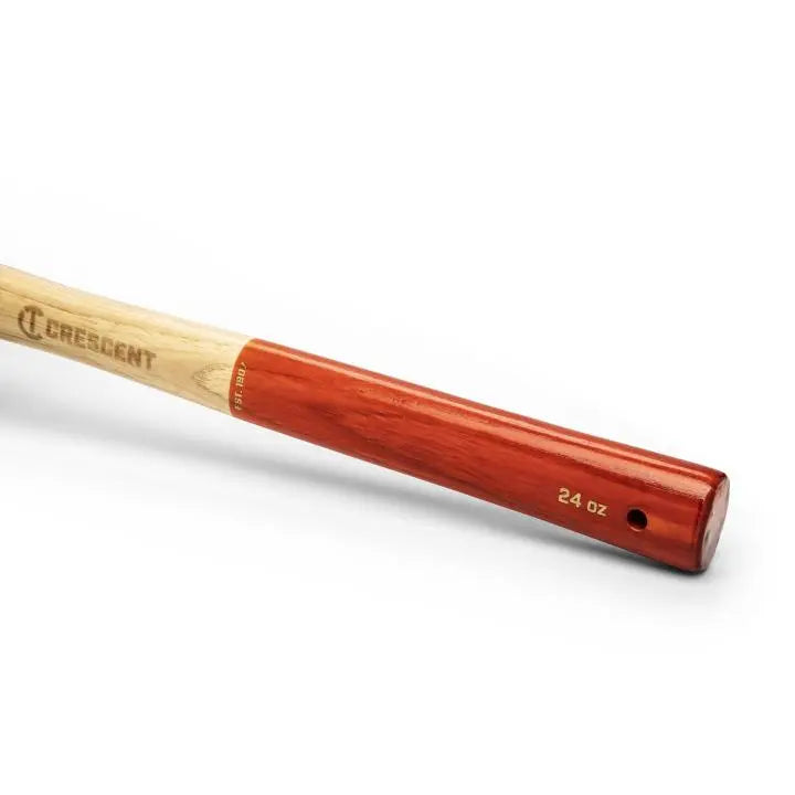 CRESCENT Ball Pein Hammer with Wood Handle, 24 oz - GW CHWBP24 Hammer CRESCENT