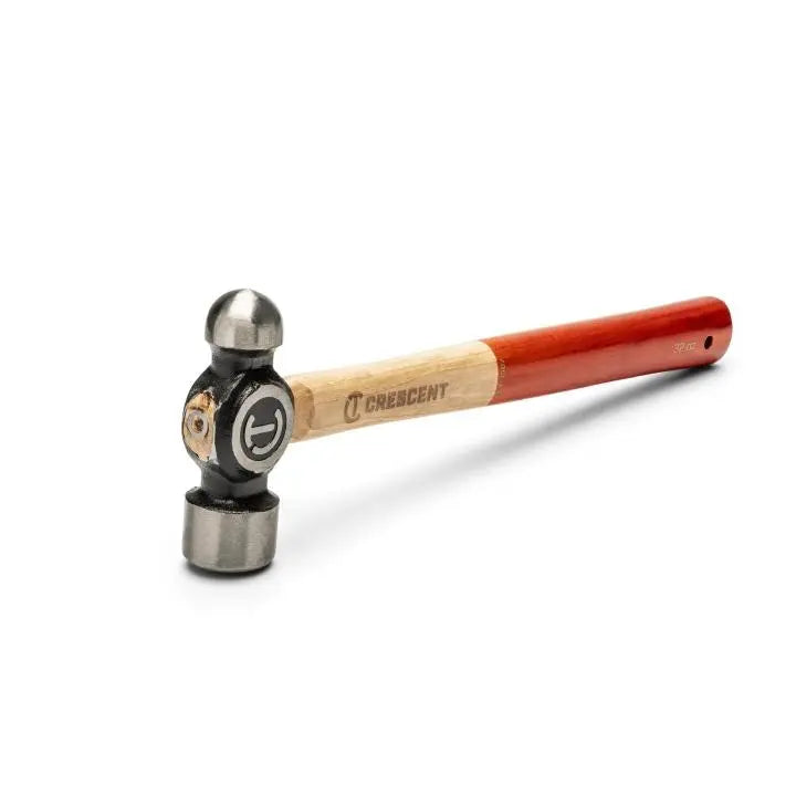 CRESCENT Wood Ball Pein Hammer, 32 oz - GW CHWBP32 Hammer CRESCENT