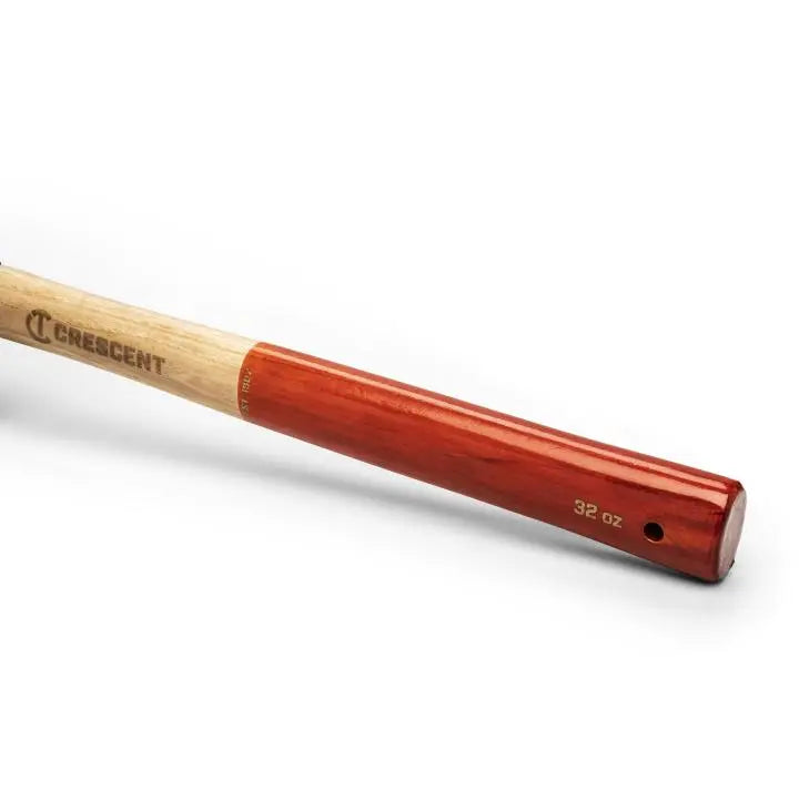 CRESCENT Wood Ball Pein Hammer, 32 oz - GW CHWBP32 Hammer CRESCENT