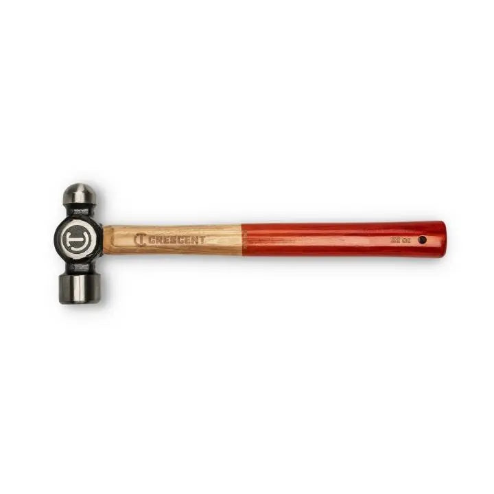 CRESCENT Wood Ball Pein Hammer, 32 oz - GW CHWBP32 Hammer CRESCENT