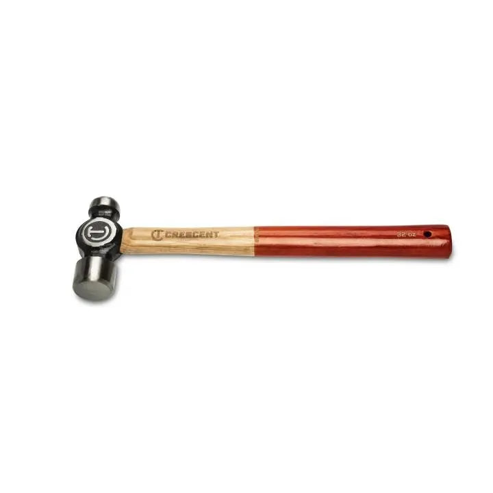 CRESCENT Wood Ball Pein Hammer, 32 oz - GW CHWBP32 Hammer CRESCENT
