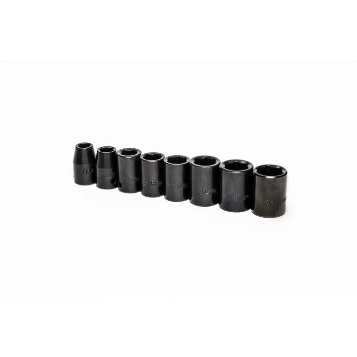 CRESCENT Set of 8 1/2 in Drive 6-Point SAE Standard Impact Socket - GW CIMS0N CRESCENT