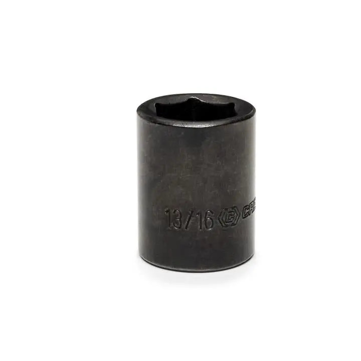 CRESCENT 1/2 in Drive 6 Point SAE Standard Impact Socket, 13/16 in - GW CIMS10N