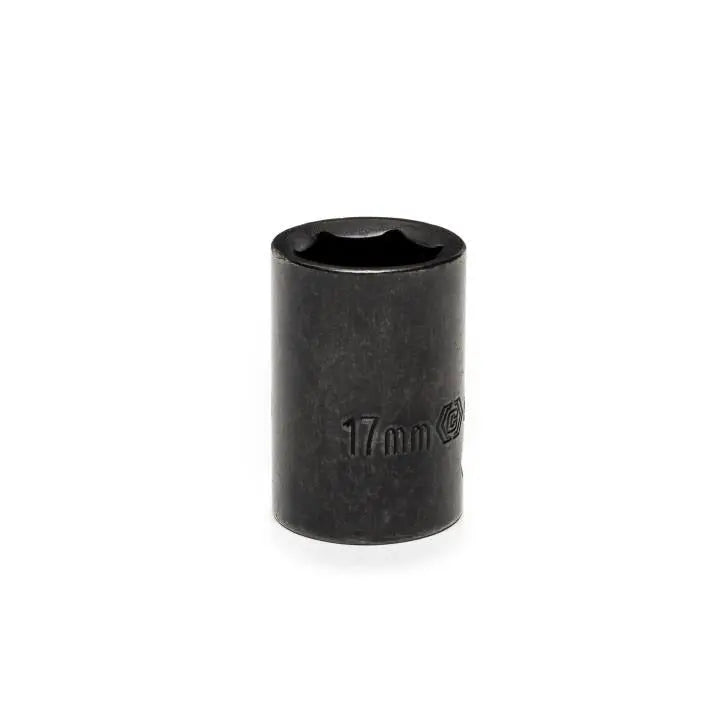 CRESCENT 1/2 in Drive 6 Point Metric Standard Impact Socket, 17mm - GW CIMS16N