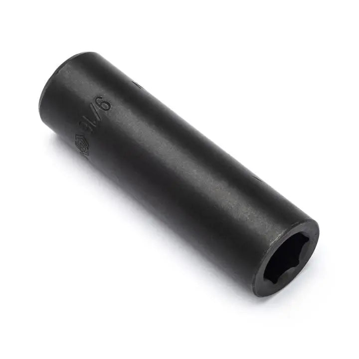 CRESCENT 1/2 in Drive 6 Point SAE Deep Impact Socket, 9/16 in - GW CIMS22N