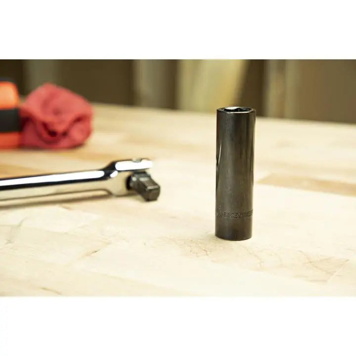 CRESCENT 1/2 in Drive 6 Point SAE Deep Impact Socket, 5/8 in - GW CIMS23N