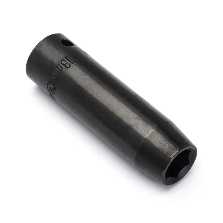 CRESCENT 1/2 in Drive 6 Point Metric Deep Impact Socket, 13mm - GW CIMS29N