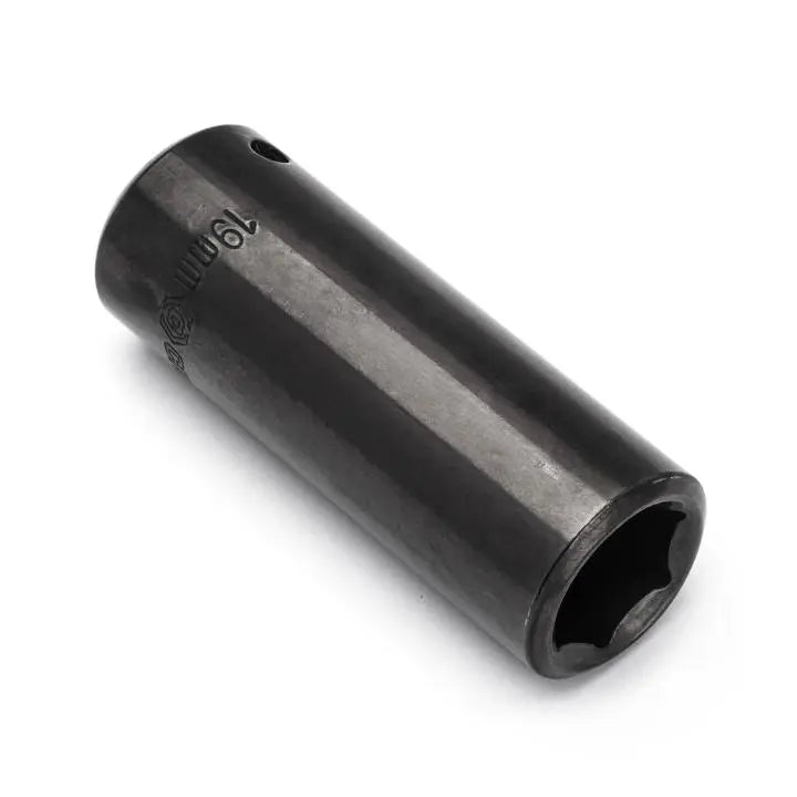CRESCENT 1/2 in Drive 6 Point Metric Deep Impact Socket, 19mm - GW CIMS34N