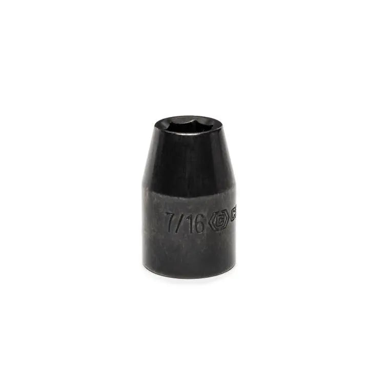 CRESCENT 1/2 in Drive 6 Point SAE Standard Impact Socket, 7/16 in - GW CIMS4N
