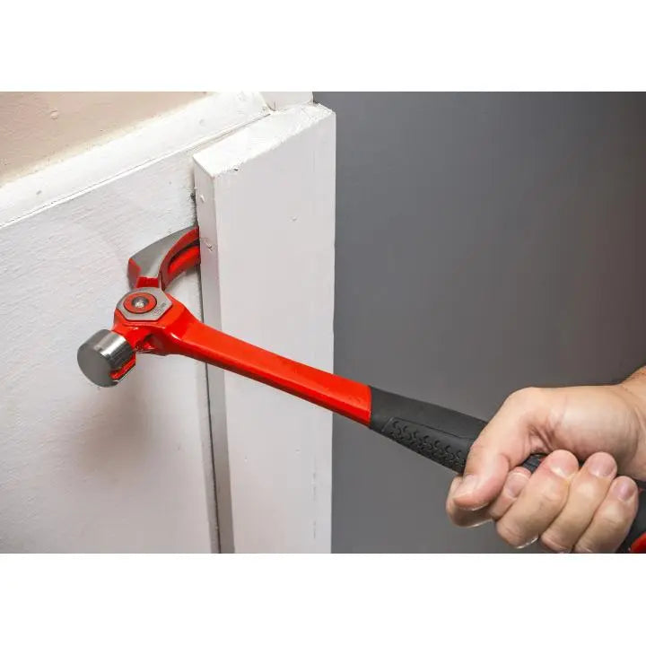 CRESCENT Steel Indexing Claw Hammer with Cushion Grip Handle, 18 oz - GW CINDEX18 CRESCENT