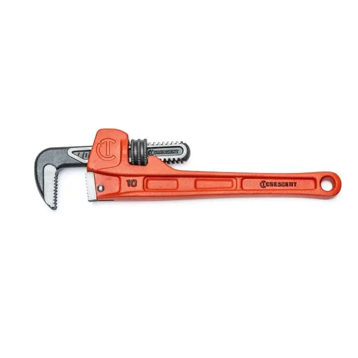 CRESCENT Cast Iron Slim Jaw Pipe Wrench, 10 in - GW CIPW10S CRESCENT