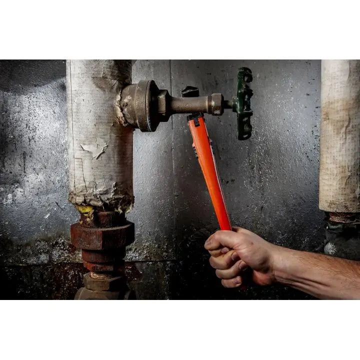 CRESCENT K9 Cast Iron Jaw Pipe Wrench, 14 in - GW CIPW14 CRESCENT