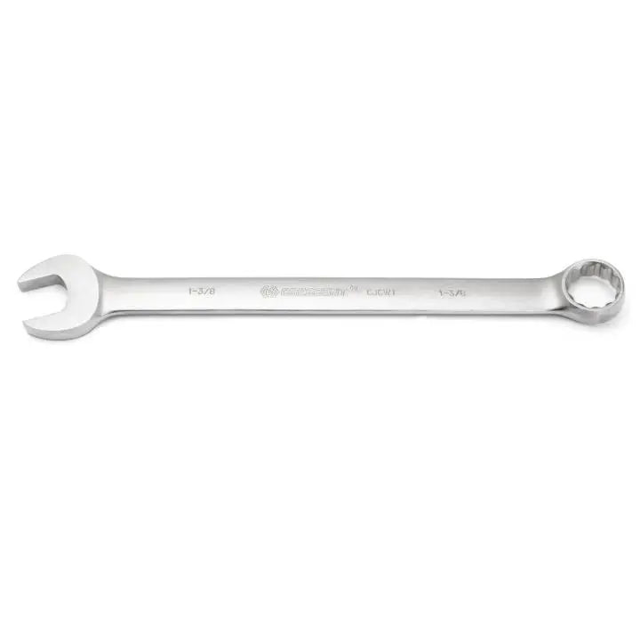CRESCENT 12-Point Satin Jumbo Long Pattern Combination Wrench, 1-3/8 in - GW CJCW1 CRESCENT