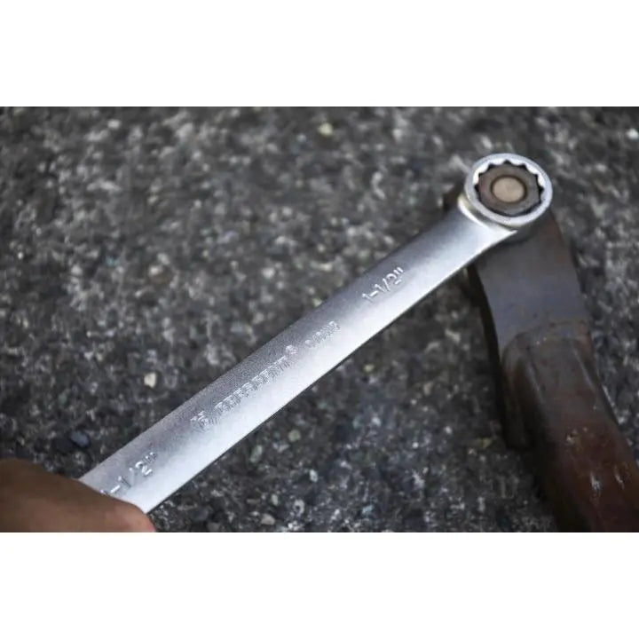 CRESCENT 12-Point Satin Jumbo Long Pattern Combination Wrench, 1-3/8 in - GW CJCW1 CRESCENT