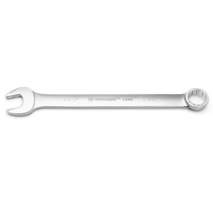 CRESCENT 12-Point Satin Jumbo Long Pattern Combination Wrench, 1-1/2 in - GW CJCW3 CRESCENT