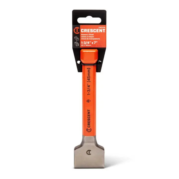 CRESCENT Masonry Chisel, 1-3/4 in x 7-1/2 in - GW CMCH134 Chisel CRESCENT