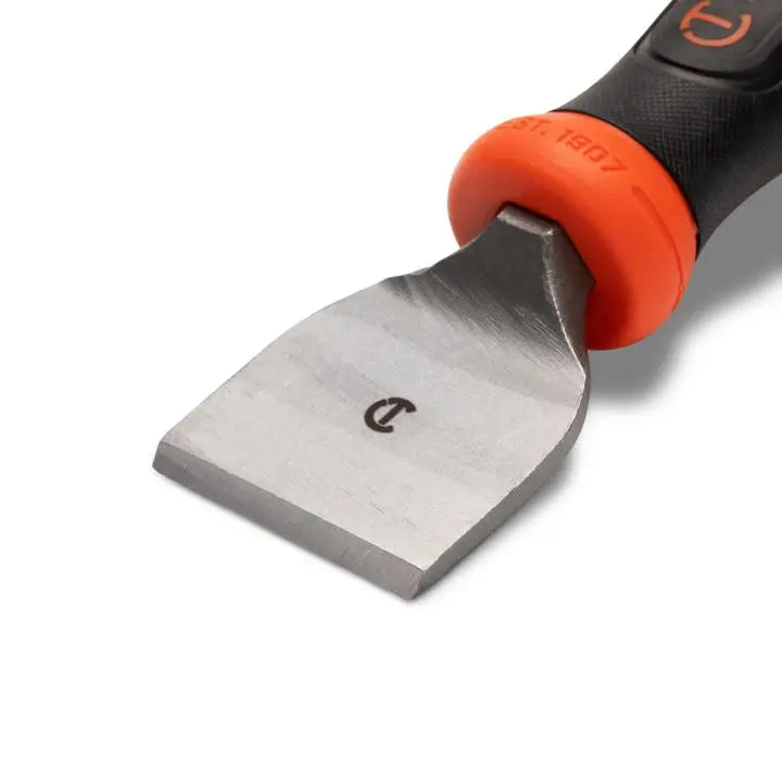 CRESCENT Masonry Chisel with Handguard, 2-1/4 in x 7-3/4 in - GW CMCH214H Chisel CRESCENT