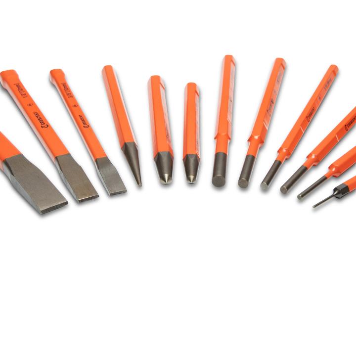 CRESCENT Set of 12 Punch and Chisel - GW CPCCHS12 Punch and Chisel Set
