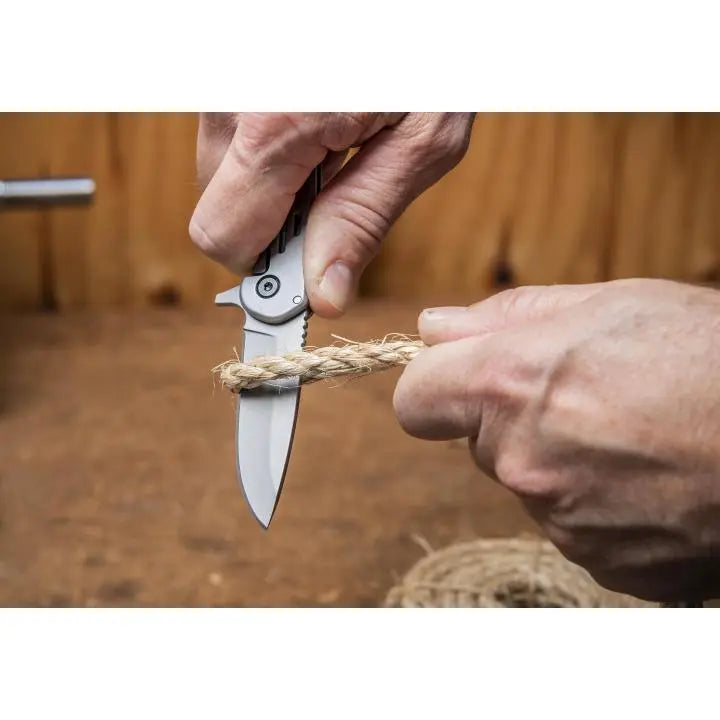 CRESCENT Low Profile Pocket Knife, 2-1/2 in - GW CPK258FL Knife CRESCENT