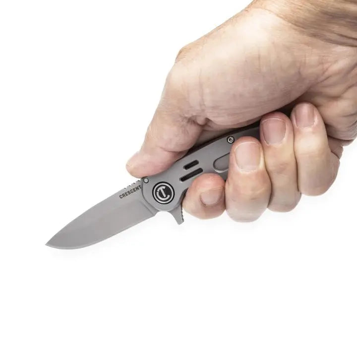 CRESCENT Low Profile Pocket Knife, 2-1/2 in - GW CPK258FL Knife CRESCENT