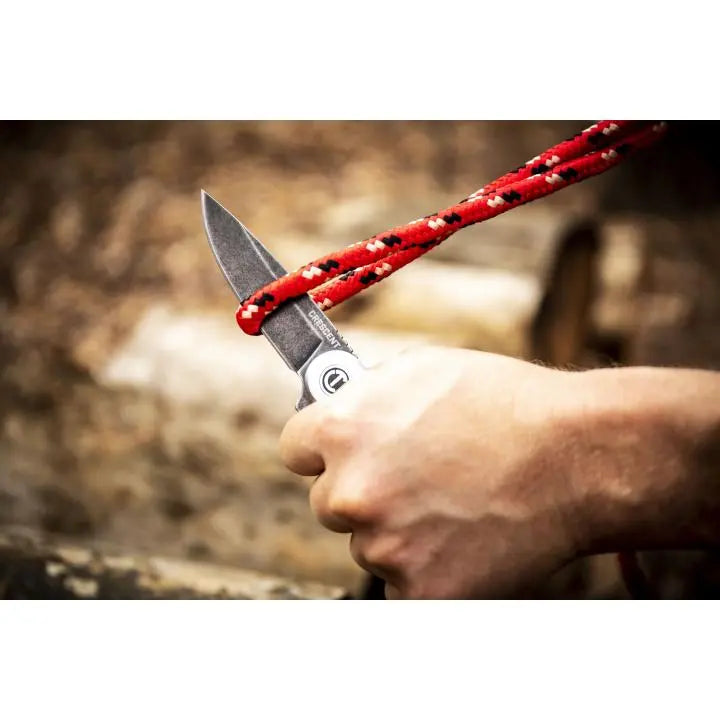 CRESCENT Drop-Point Aluminum Handle Pocket Knife, 3-1/4 in - GW CPK325A CRESCENT